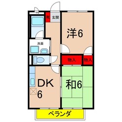 ベルメゾン宮ノ上の物件間取画像